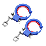 Maxbell 2 Pieces Cable Tray Rollers Wire Management Adjustable Cable Threading Tools Navy Blue