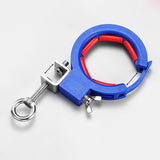 Maxbell 2 Pieces Cable Tray Rollers Wire Management Adjustable Cable Threading Tools Navy Blue