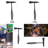 Maxbell Welding Chipping Hammer Professional Welding Accessories Compact Slag Hammer 300g 26.5x12cm