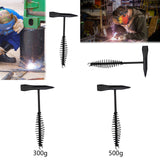Maxbell Welding Chipping Hammer Professional Welding Accessories Compact Slag Hammer 300g 26.5x12cm