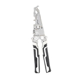 Maxbell Wire Cutter Home Industrial Improvement Foldable Wire Stripper Crimper Plier Gray