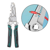 Maxbell Wire Cutter Home Industrial Improvement Foldable Wire Stripper Crimper Plier Green