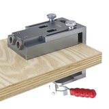 Maxbell Pocket Hole Drill Guide Jig Kit Professional Accurate Measurement Adjustable