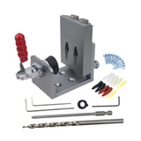 Maxbell Pocket Hole Drill Guide Jig Kit Professional Accurate Measurement Adjustable