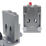 Maxbell Pocket Hole Drill Guide Jig Kit Professional Accurate Measurement Adjustable