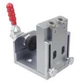 Maxbell Pocket Hole Drill Guide Jig Kit Professional Accurate Measurement Adjustable