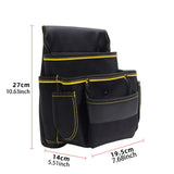 Maxbell Tool Pouch Portable Electrician Waist Tool Bag for Woodworking Gardener Home