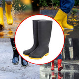 Maxbell Men's Rain Boots PVC Rainboots for Working on Rainy Days Fishing Agriculture Men US10 EU44