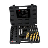 Maxbell 49x Bolt Extractor Kit Garage Repair Broken Bolt Remover Tools Portable Case
