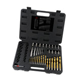Maxbell 49x Bolt Extractor Kit Garage Repair Broken Bolt Remover Tools Portable Case