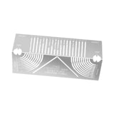 Maxbell Angle Curve Marking Tool for Drawing Ruler Tube Pipe Bending DIY Enthusiasts S