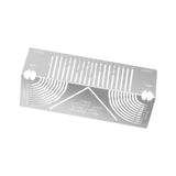 Maxbell Angle Curve Marking Tool for Drawing Ruler Tube Pipe Bending DIY Enthusiasts S