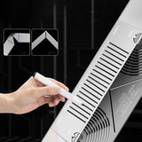 Maxbell Angle Curve Marking Tool for Drawing Ruler Tube Pipe Bending DIY Enthusiasts L