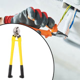 Maxbell Heavy Duty Cable Cutter Versatile Hand Tool Labor Saving Wire Cutting Pliers 18 inch