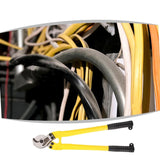 Maxbell Heavy Duty Cable Cutter Versatile Hand Tool Labor Saving Wire Cutting Pliers 18 inch