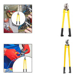 Maxbell Heavy Duty Cable Cutter Versatile Hand Tool Labor Saving Wire Cutting Pliers 18 inch
