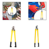 Maxbell Heavy Duty Cable Cutter Versatile Hand Tool Labor Saving Wire Cutting Pliers 18 inch