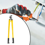 Maxbell Heavy Duty Cable Cutter Versatile Hand Tool Labor Saving Wire Cutting Pliers 24 inch
