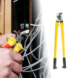 Maxbell Heavy Duty Cable Cutter Versatile Hand Tool Labor Saving Wire Cutting Pliers 24 inch