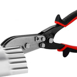 Maxbell Downspout Crimper HVAC Pipe Crimper Anti Slip Grip Ergonomic Multifunctional