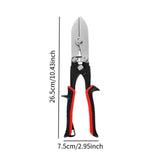 Maxbell Downspout Crimper HVAC Pipe Crimper Anti Slip Grip Ergonomic Multifunctional