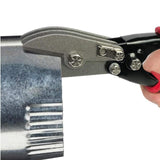 Maxbell Downspout Crimper HVAC Pipe Crimper Anti Slip Grip Ergonomic Multifunctional