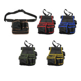 Maxbell Waist Tool Bag Pack Organizer Electricians Storage Family Utility Belt Pouch Coffee