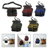 Maxbell Waist Tool Bag Pack Organizer Electricians Storage Family Utility Belt Pouch Coffee