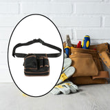 Maxbell Waist Tool Bag Pack Organizer Electricians Storage Family Utility Belt Pouch Coffee