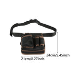 Maxbell Waist Tool Bag Pack Organizer Electricians Storage Family Utility Belt Pouch Coffee