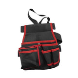 Maxbell Waist Tool Bag Pack Organizer Electricians Storage Family Utility Belt Pouch Red
