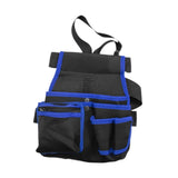 Maxbell Waist Tool Bag Pack Organizer Electricians Storage Family Utility Belt Pouch Blue