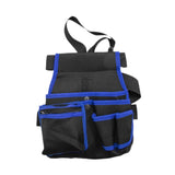 Maxbell Waist Tool Bag Pack Organizer Electricians Storage Family Utility Belt Pouch Blue