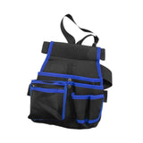 Maxbell Waist Tool Bag Pack Organizer Electricians Storage Family Utility Belt Pouch Blue