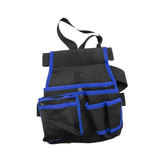 Maxbell Waist Tool Bag Pack Organizer Electricians Storage Family Utility Belt Pouch Blue