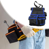 Maxbell Waist Tool Bag Pack Organizer Electricians Storage Family Utility Belt Pouch Blue