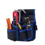 Maxbell Waist Tool Bag Pack Organizer Electricians Storage Family Utility Belt Pouch Blue