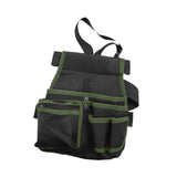 Maxbell Waist Tool Bag Pack Organizer Electricians Storage Family Utility Belt Pouch Green