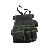 Maxbell Waist Tool Bag Pack Organizer Electricians Storage Family Utility Belt Pouch Green
