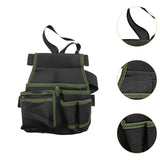 Maxbell Waist Tool Bag Pack Organizer Electricians Storage Family Utility Belt Pouch Green