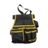 Maxbell Waist Tool Bag Pack Organizer Electricians Storage Family Utility Belt Pouch Yellow