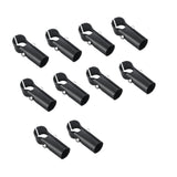 Maxbell 10 Pieces Tube Connector Sturdy for Simplified Sheds Greenhouses Shelf Frame 2 Way