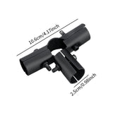 Maxbell 10 Pieces Tube Connector Sturdy for Simplified Sheds Greenhouses Shelf Frame 5 Way