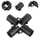 Maxbell 10 Pieces Tube Connector Sturdy for Simplified Sheds Greenhouses Shelf Frame 6 Way