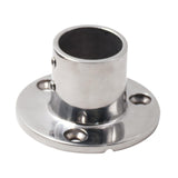 Maxbell Boat Hand Rail Round Base 316 Stainless Steel for 32mm Pipe Tubing Accessory 90 Degrees