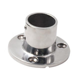 Maxbell Boat Hand Rail Round Base 316 Stainless Steel for 32mm Pipe Tubing Accessory 90 Degrees