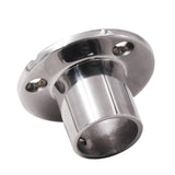 Maxbell Boat Hand Rail Round Base 316 Stainless Steel for 32mm Pipe Tubing Accessory 90 Degrees