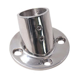 Maxbell Boat Hand Rail Round Base 316 Stainless Steel for 32mm Pipe Tubing Accessory 60 Degrees
