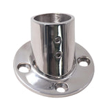 Maxbell Boat Hand Rail Round Base 316 Stainless Steel for 32mm Pipe Tubing Accessory 60 Degrees