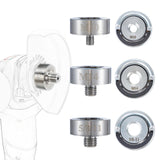 Maxbell Angle Grinder Adapter with Lock Nut Kit Connector for Bits Drum Wheels M10